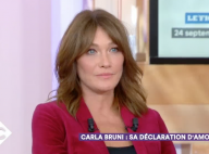 Carla Bruni, folle de Nicolas Sarkozy : "On se sent assez mal l'un sans l'autre"