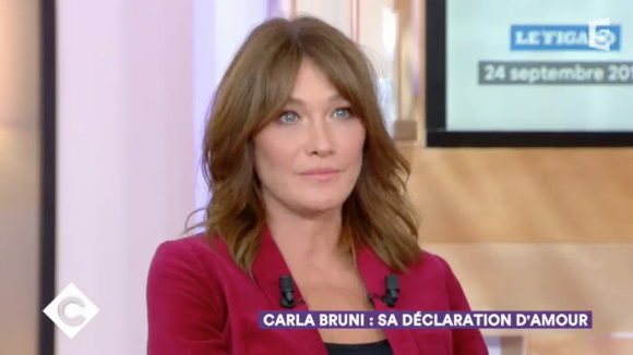 Carla Bruni, folle de Nicolas Sarkozy : "On se sent assez mal l'un sans l'autre"
