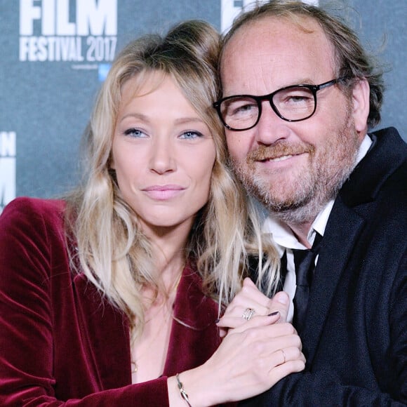 Laura Smet et Xavier Beauvois - Première du film "Les gardiennes" lors du BFI London International Film Festival à Londres le 7 octobre 2017.