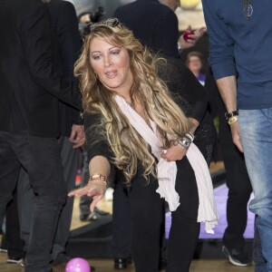 Exclusif - Loana lors de la 15ème édition du "Challenge Laurette Fugain - Tournoi des Personnalités" au Grand Palais à Pari, le 7 octobre 2017. © Gorassini-Perusseau/Bestimage