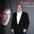 Harvey Weinstein à Lyon, le 18 Octobre 2013. Remise du Prix Lumiere 2013 à Quentin Tarantino à l'amphitheatre du palais des Congrès de Lyon.