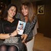 Exclusif - Sandra Laoura et Anna Veronique El Baze lors du lancement du livre de Christine Janin et Anna Veronique El Baze 'Dame de Pics et Femme de Coeur', à l'hôtel Mandarin Oriental, à Paris, France, le 09 Octobre 2017.