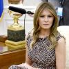 Le président des États-Unis, D. Trump et sa femme Melania Trump accueille le Premier Ministre thaïlandais P. Chan-o-cha et sa femme Madam Chan-o-cha à la Maison Blanche à Washington DC, le 2 octobre 2017.