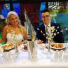 Tiffany Thornton et son mari Josiah Capaci, le 7 octobre 2017