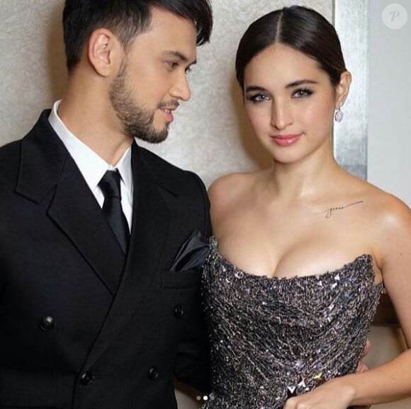 Billy Crawford et sa fiancée Coleen Garcia au Star Magic Bal, le 1er octobre 2017