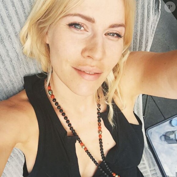 Natasha Bedingfield en mode selfie sur Instagram, septembre 2017
