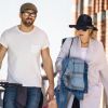 Exclusif - Blake Lively et son mari Ryan Reynolds se baladent en amoureux dans les rues de New York, le 18 mai 2017