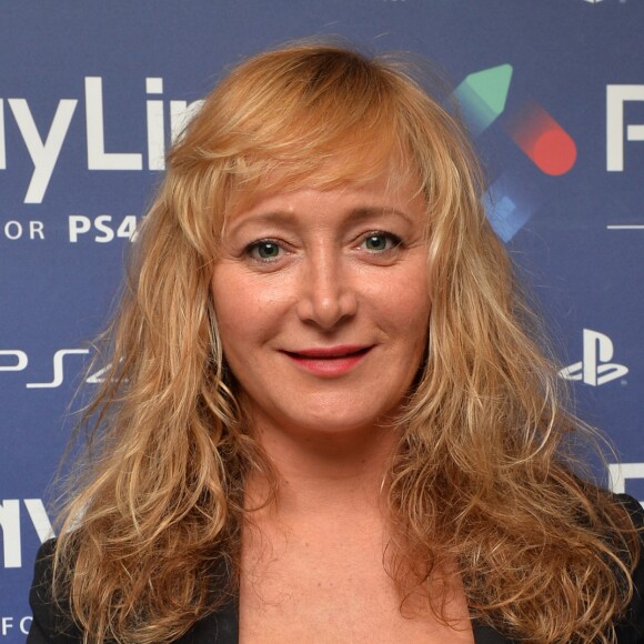 Julie Ferrier - Soirée de lancement de PlayLink de PlayStation au Play Link House à Paris, France, le 12 octobre 2017. © Veeren/Bestimage