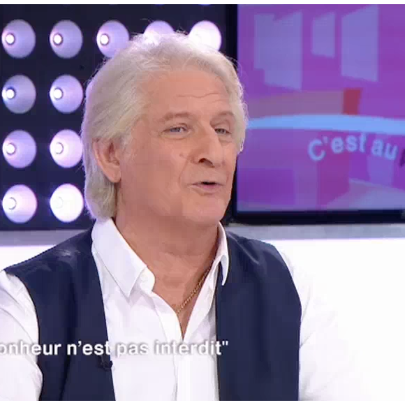 Patrick Sébastien invité dans l'émission "C'est au programme", sur France 2, le 13 octobre 2017.
