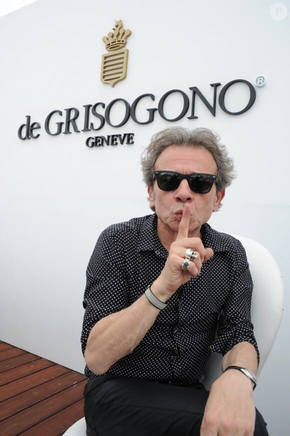 Exclusif - Rencontre avec Philippe Manoeuvre au showroom de Grisogono lors du 68ème festival international du film de Cannes. Le 14 mai 2015