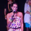 La princesse Stéphanie de Monaco lors du gala FightAids Monaco 2017 au Sporting Monte-Carlo le 8 juillet 2017. © Bruno Bebert / Bestimage