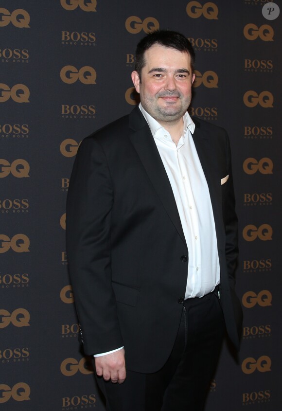 Jean-François Piège - Photocall de la cérémonie des "GQ 2015, Les Hommes de l'Année" au Shangri-La Hotel à Paris, le 25 janvier 2016. © Denis Guignebourg/Bestimage