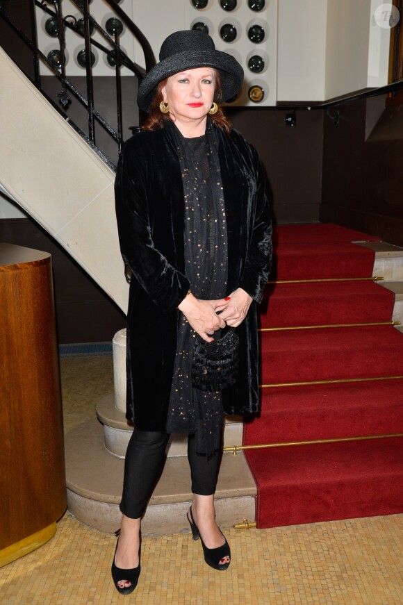 Semi-exclusif - Catherine Jacob - Inauguration du théâtre de la Tour Eiffel à Paris le 16 octobre 2017. © Coadic Guirec/Bestimage