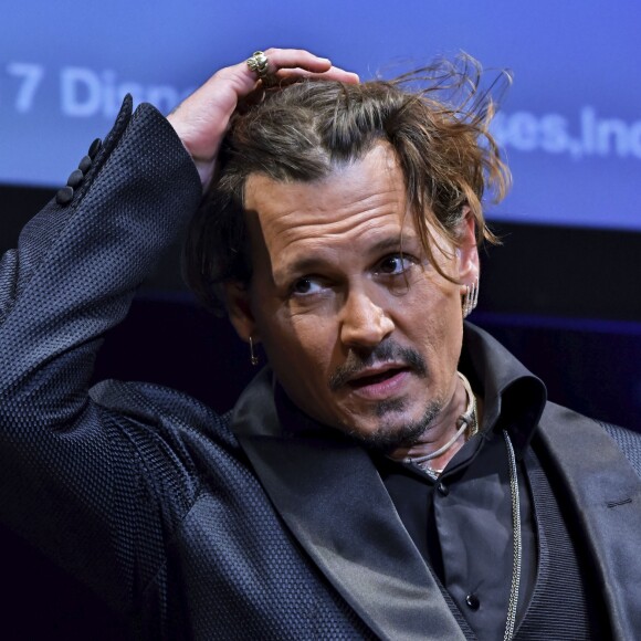 Johnny Depp à la première de "Pirates des Caraïbes : La Vengeance de Salazar" à Tokyo le 20 juin 2017.