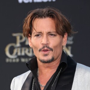 Johnny Depp - People à l'avant-première du film de Disney "Pirates des Caraïbes : La Vengeance de Salazar (Pirates of the Caribbean: Dead Men Tell No Tales)" au Dolby Theatre à Hollywood, le 18 mai 2017.