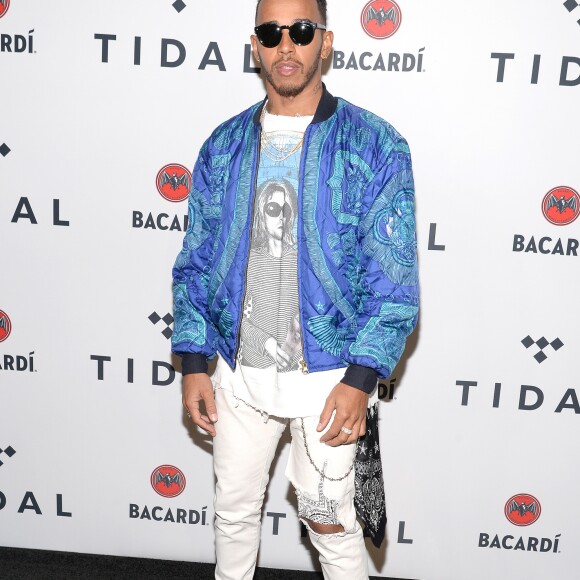 Lewis Hamilton - Concert "TIDAL X Brooklyn" au Barclays Center à Brooklyn, New York, le 17 octobre 2017.