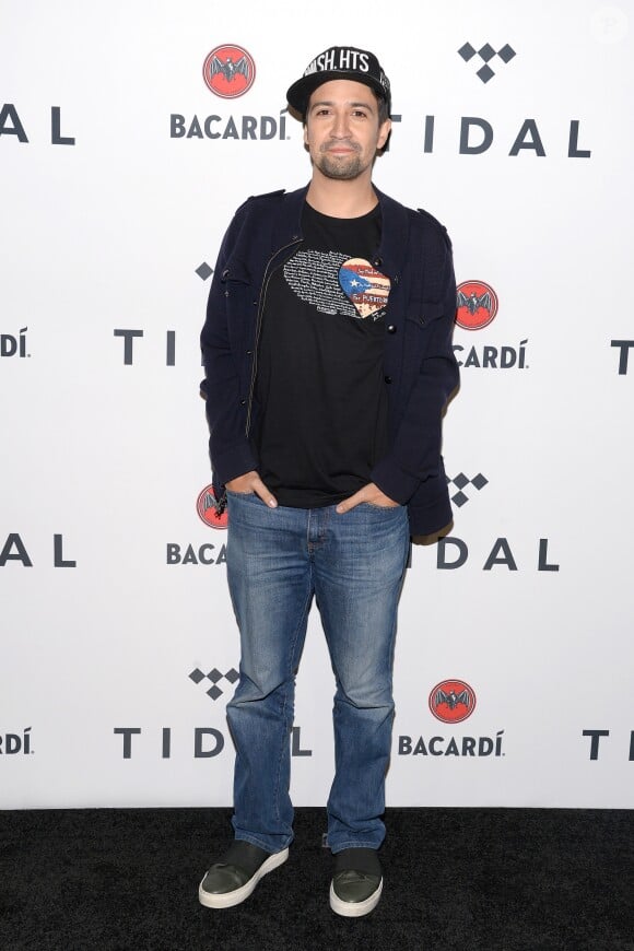 Lin-Manuel Miranda - Concert "TIDAL X Brooklyn" au Barclays Center à Brooklyn, New York, le 17 octobre 2017.