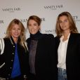 Exclusif - Sarah Lavoine, Joëlle Pellegrin (Présidente du Directoire) et Sonia Sieff - Inauguration de la boutique de la marque de lingerie Vanity Fair à Paris. Le 12 octobre 2017 © Rachid Bellak / Bestimage