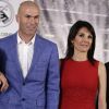 Zinedine Zidane et sa femme Véronique, Florentino Perez - Zinedine Zidane devient l'entraineur du Real de Madrid et remplace ainsi Rafael Benítez à Madrid en Espagne le 4 janvier 2015.