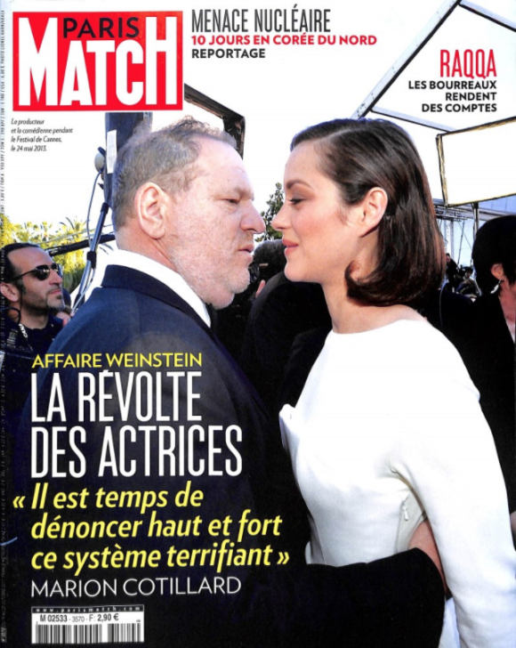 Paris Match, octobre 2017.