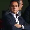 Eric Besson - People assistent au match PSG-Barcelone de la Ligue des Champions 2014 au parc des princes à Paris le 30 septembre 2014.