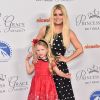 Jessica Simpson et sa fille Maxwell à la soirée Princess Grace Awards au Paramount Studios à Los Angeles, le 24 octobre 2017