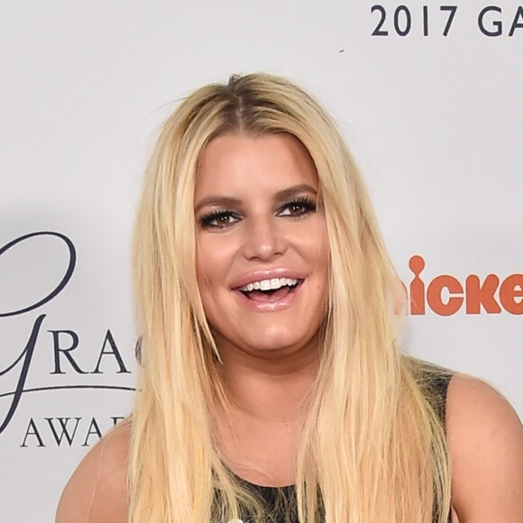 Jessica Simpson et sa fille Maxwell à la soirée Princess Grace Awards au Paramount Studios à Los Angeles, le 24 octobre 2017