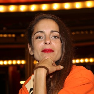 Audrey Dana au Théâtre des Folies Bergères à Paris le 13 Septembre 2017. © Denis Guignebourg / Bestimage