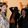Léa Seydoux arrive au vernissage de l'exposition "Volez, Voguez, Voyagez" de Louis Vuitton à l'American Stock Exchange. New York, le 26 octobre 2017.