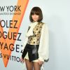 Zendaya assiste au vernissage de l'exposition "Volez, Voguez, Voyagez" de Louis Vuitton à l'American Stock Exchange. New York, le 26 octobre 2017.