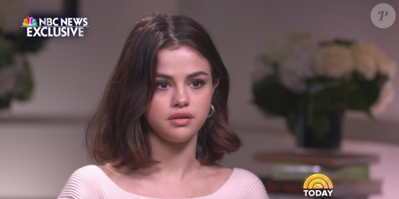 Selena Gomez en larmes dans le Today Show, à propos de sa greffe de rein.