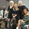 Le casting de Sabrina l'apprentie sorcière, au Comic Con de Los Angeles, le 29 octobre 2017
