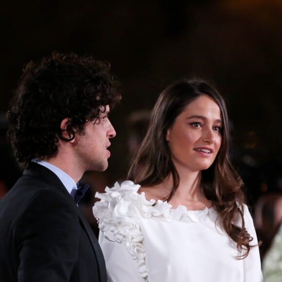 Marie Gillain et Christophe Degli Esposti - Seconde journée du 13e Festival International du Film de Marrakech et hommage à Juliette Binoche, le 30 novembre 2013.