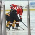 Selena Gomez est allée encourager Justin Bieber à un match de Hockey sur glace au Valley Ice Center à Ventura, le 1er novembre 2017