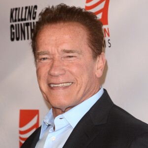 Arnold Schwarzenegger à la première de 'Killing Gunther' à Los Angeles, le 14 octobre 2017