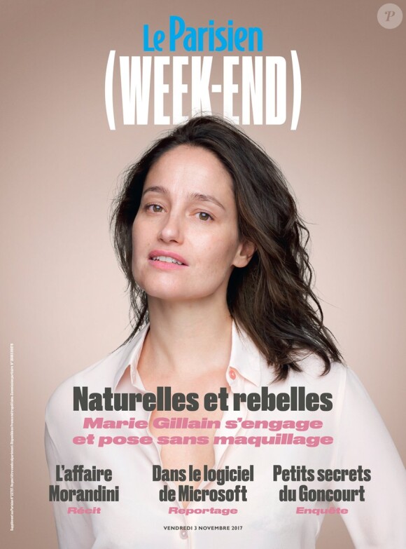 Couverture du magazine "Parisien Week-End" en kiosques le 3 novembre 2017
