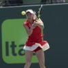 Caroline Wozniacki - Johanna Konta remporte l'open de tennis de Miami en battant C. Wozniacki en finale à Key Biscayne le 1er avril 2017.
