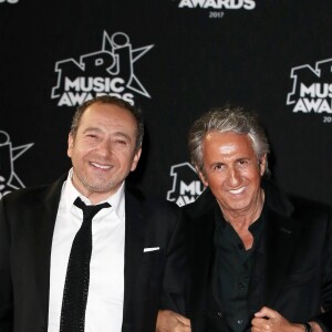 Patrick Timsit, Richard Anconina - 19ème édition des NRJ Music Awards à Cannes le 4 novembre 2017. © Dominique Jacovides/Bestimage