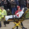 Un accident s'est produit le 5 novembre 2017 lors de la course de chevaux "Hubertus Jagt", au nord de Copenhague : sous les yeux de la princesse Mary de Danemark et ses quatre enfants, Christian, Isabella, Vincent et Josephine, un commissaire de course a été pris dans la cavalcade et a dû être évacué en ambulance.
