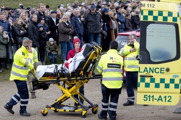 Un accident s'est produit le 5 novembre 2017 lors de la course de chevaux "Hubertus Jagt", au nord de Copenhague : sous les yeux de la princesse Mary de Danemark et ses quatre enfants, Christian, Isabella, Vincent et Josephine, un commissaire de course a été pris dans la cavalcade et a dû être évacué en ambulance.