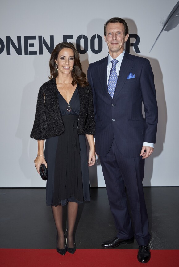 La princesse Marie et le prince Joachim de Danemark lors d'un gala à la salle de concert de Radio Danemark le 31 octobre 2017 à Copenhague pour la célébration du jubilé des 500 ans de la reformation.