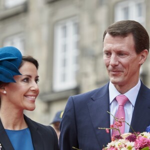 La princesse Marie et le prince Joachim de Danemark lors d'un gala à la salle de concert de Radio Danemark le 31 octobre 2017 à Copenhague pour la célébration du jubilé des 500 ans de la reformation.