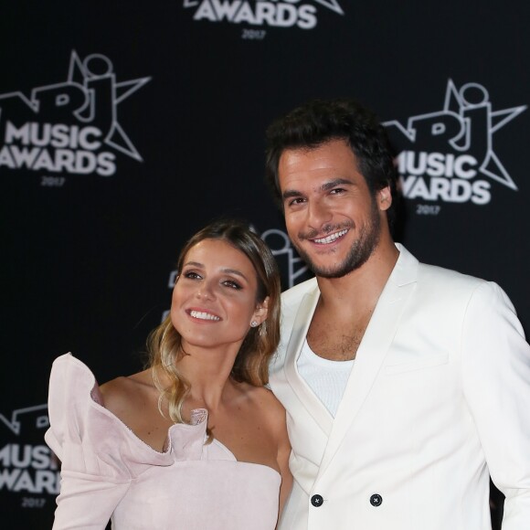 Amir Haddad et sa femme Lital - 19e édition des NRJ Music Awards à Cannes le 4 novembre 2017. © Dominique Jacovides/Bestimage