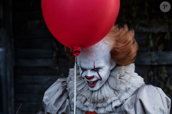 Bill Skarsgard dans le rôle du clown Pennywise dans "Ça", en salles depuis le 20 septembre 2017.