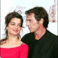 Fanny Gilles et Bruno Wolkowitch au Festival de télévision de Monte-Carlo le 3 juillet 2004