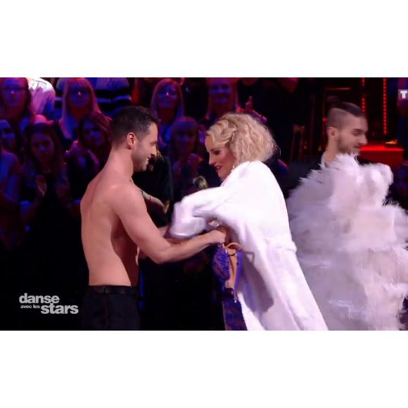 Elodie Gossuin et Christian Millette - "Danse avec les stars 8" sur TF1. Le 28 octobre 2017.