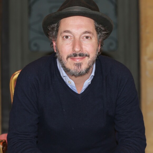 Exclusif - Guillaume Gallienne en conférence de presse pour le film "Maryline" à Lille, le 5 novembre 2017. © Stéphane Vansteenkiste/Bestimage