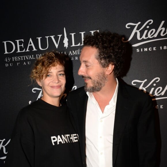 Exclusif - Céline Sallette et Guillaume Gallienne lors de la soirée au club Kiehl's pendant le 43e Festival du Cinéma Américain de Deauville le 8 septembre 2017. © Rachid Bellak / Bestimage