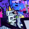 Charlie XCX et David Guetta à la cérémonie des MTV Europe Music Awards 2017 à la SSE Arena de Londres, le 12 novembre 2017.