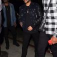 The Weeknd - Exclusif - People arrivent au restaurant The Highlight Room pour célébrer l'anniversaire de L.DiCaprio à Hollywood, le 11 novembre 2017.
